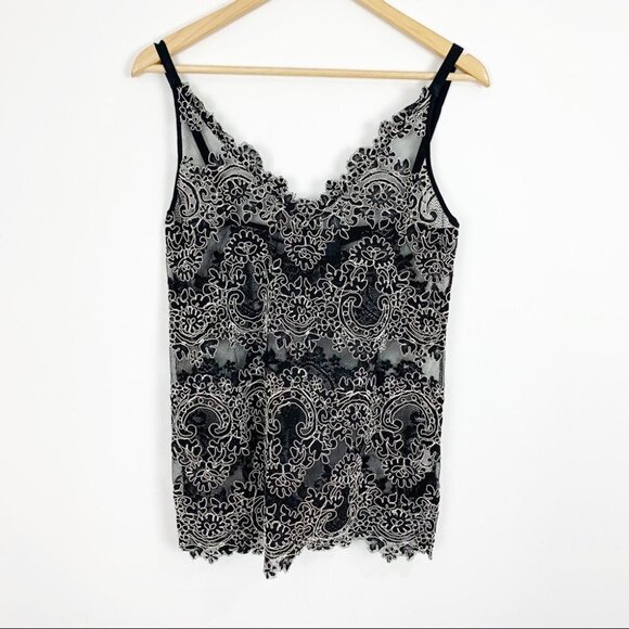 1-01 Babaton Franck Lace Camisole Blouse Size S - Picture 1 of 9